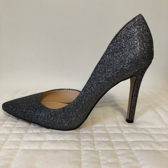 Jessica Simpson Claudette Alloy Glitter Pump Size 6.5M - Picture 8 of 10